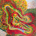 Osterreichring F1 Circuit Abstract Art