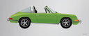 1967 PORSCHE 911 TARGA ART