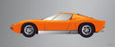 1966 LAMBORGHINI MIURA (ARANCIO) ART