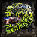 Lando Norris Helmet 3D Art