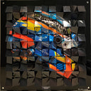 Oscar Piastri Helmet 3D Art