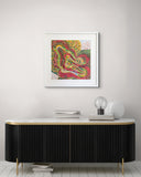 Osterreichring F1 Circuit Abstract Art