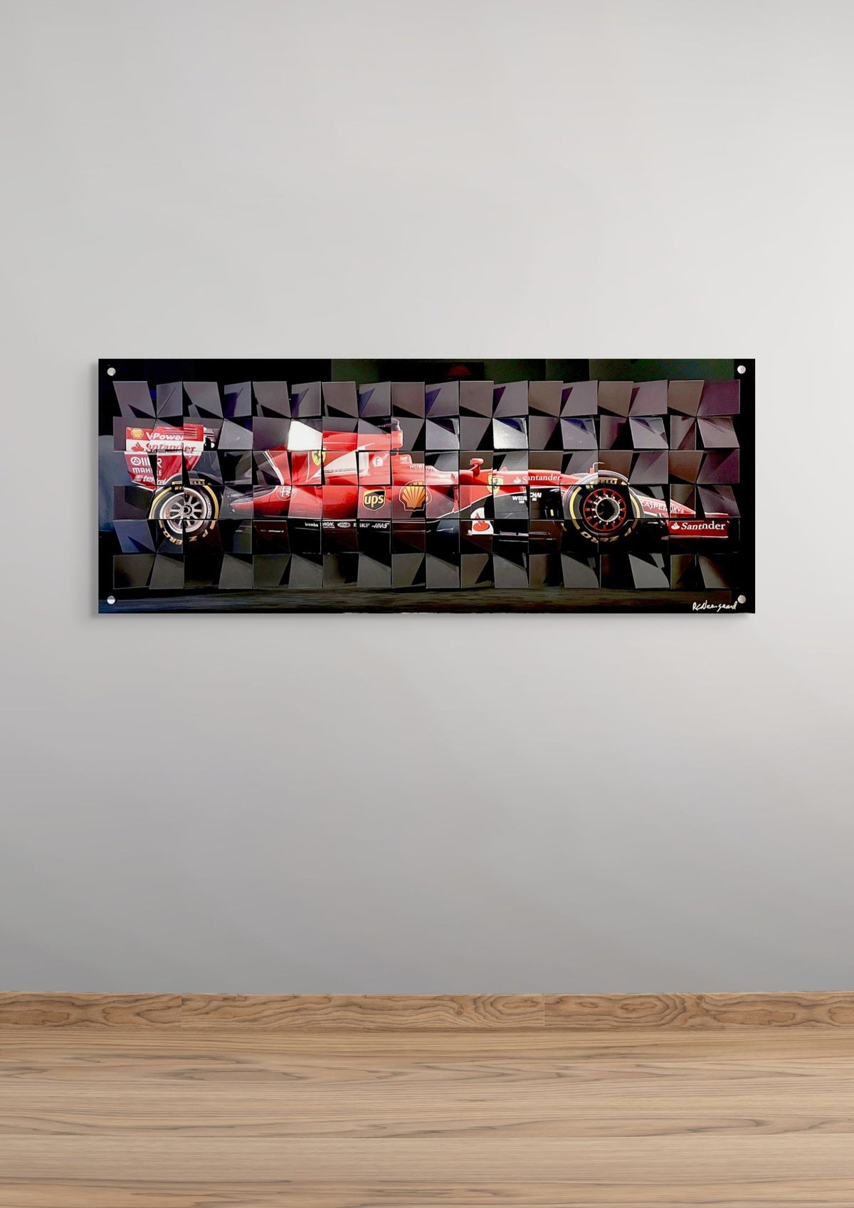 Ferrari F1 3D Art – Escapade
