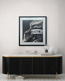 Ayrton Senna Original Pencil Artwork