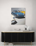 Porsche Trio Acrylic on Canvas